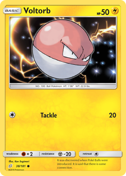 Voltorb — Team Up 38/181