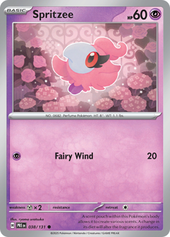 Spritzee — Prismatic Evolutions 38/131