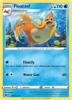 Floatzel — Brilliant Stars 39/172