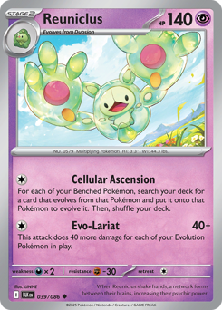 Reuniclus — Black Bolt 39/86
