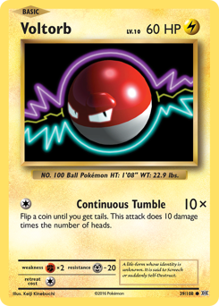 Voltorb — Evolutions 39/108
