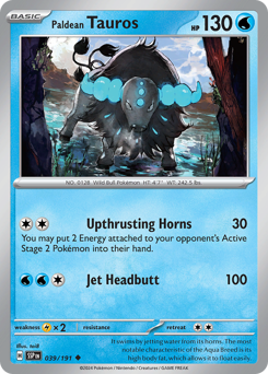 Paldean Tauros — Surging Sparks 39/191