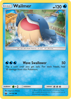 Wailmer — Celestial Storm 39/168