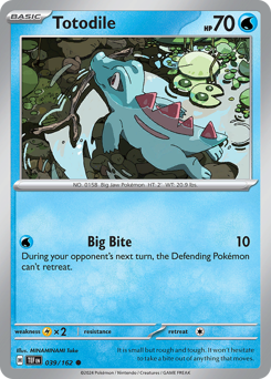 Totodile — Temporal Forces 39/162