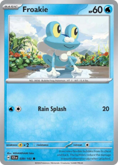 Froakie — Stellar Crown 39/142