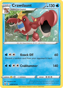 Crawdaunt — Battle Styles 39/163