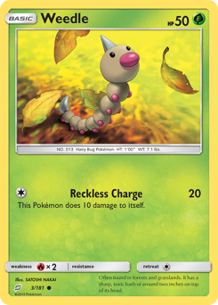 Weedle — Team Up 3/181