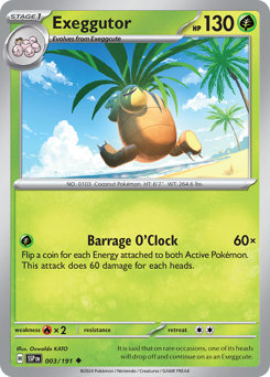 Exeggutor — Surging Sparks 3/191