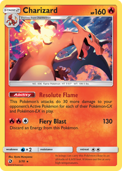 Charizard — Dragon Majesty 3/70