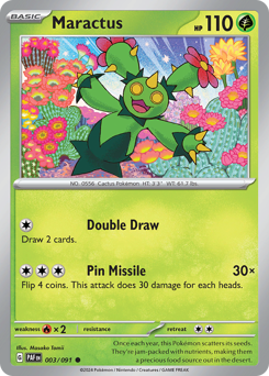 Maractus — Paldean Fates 3/91