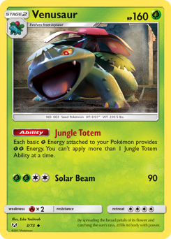 Venusaur — Shining Legends 3/73