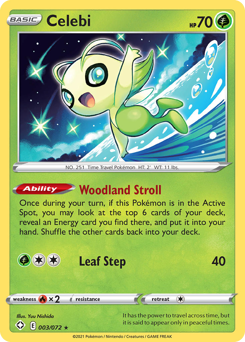 Celebi — Shining Fates 3/72