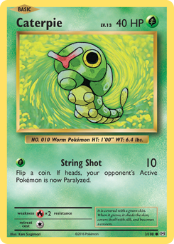 Caterpie — Evolutions 3/108