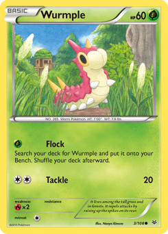 Wurmple — Roaring Skies 3/108
