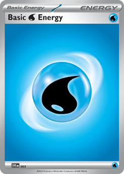 Basic Water Energy — Scarlet & Violet Energies 3/16
