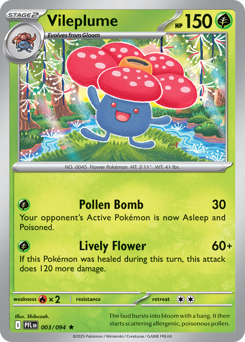 Vileplume — Phantasmal Flames 3/94