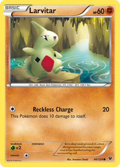 Larvitar — Fates Collide 40/124