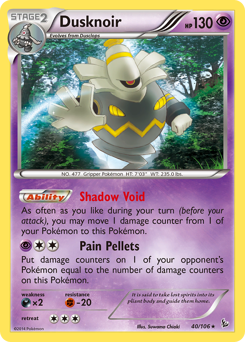 Dusknoir — Flashfire 40/106