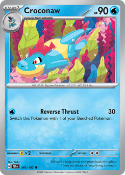 Croconaw — Temporal Forces 40/162