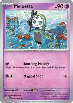Meloetta — Phantasmal Flames 40/94
