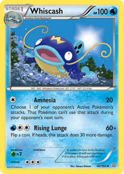 Whiscash — Primal Clash 40/160