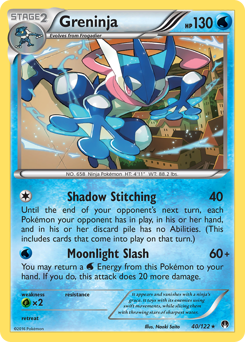 Greninja — BREAKpoint 40/122