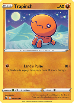 Trapinch — Shining Fates 40/72