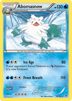 Abomasnow — BREAKthrough 40/162
