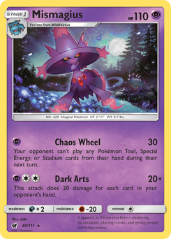 Mismagius — Crimson Invasion 40/111