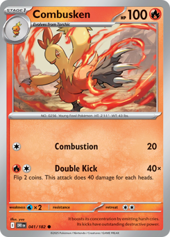 Combusken — Destined Rivals 41/182