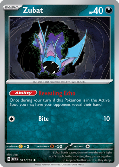 Zubat — 151 41/165