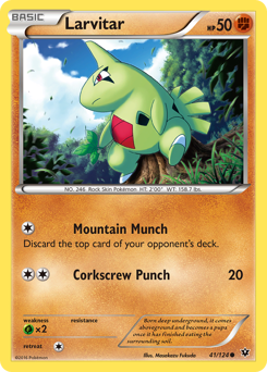 Larvitar — Fates Collide 41/124