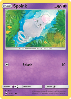 Spoink — Crimson Invasion 41/111