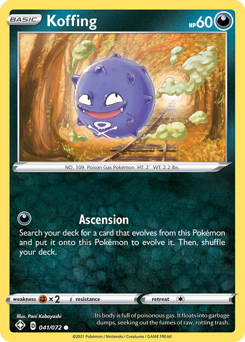 Koffing — Shining Fates 41/72