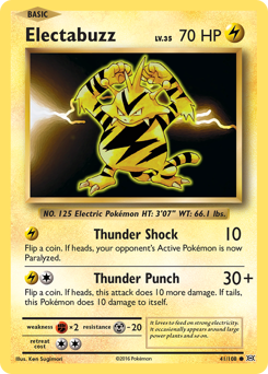 Electabuzz — Evolutions 41/108