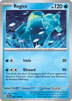 Regice — Journey Together 42/159