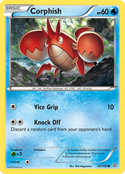 Corphish — Primal Clash 42/160