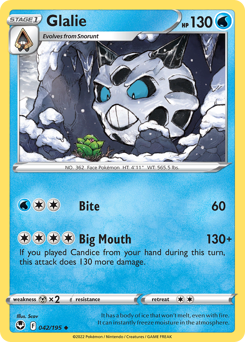 Glalie — Silver Tempest 42/195