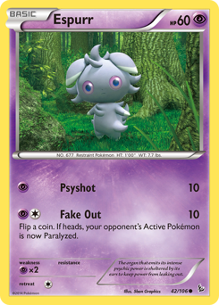 Espurr — Flashfire 42/106