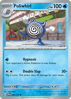Poliwhirl — Twilight Masquerade 42/167