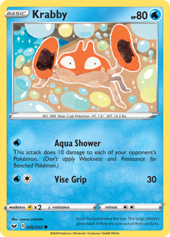 Krabby — Sword & Shield 42/202