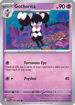 Gothorita — White Flare 42/86