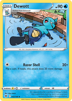Dewott — Astral Radiance 42/189