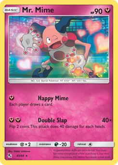 Mr. Mime — Hidden Fates 43/68