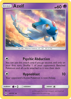 Azelf — Forbidden Light 43/131