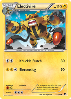 Electivire — BREAKpoint 43/122