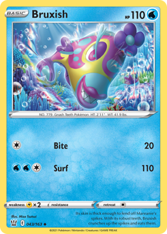 Bruxish — Battle Styles 43/163