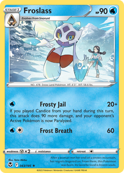 Froslass — Silver Tempest 43/195