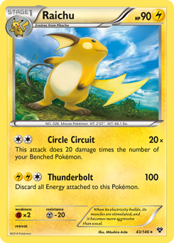 Raichu — XY 43/146