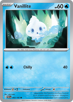 Vanillite — Paradox Rift 43/182